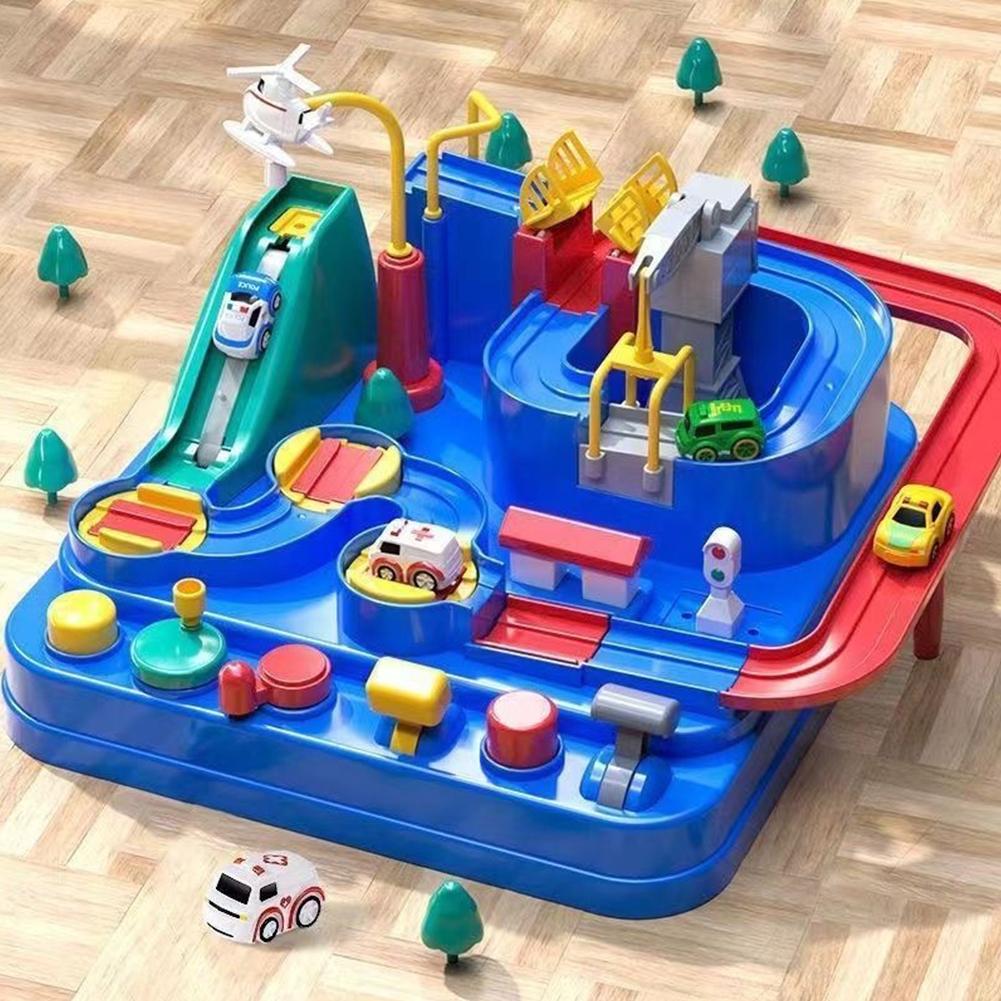 Electronics Repair Desk - Elektrische spoor Parkeren Gebouw Auto Speelgoed