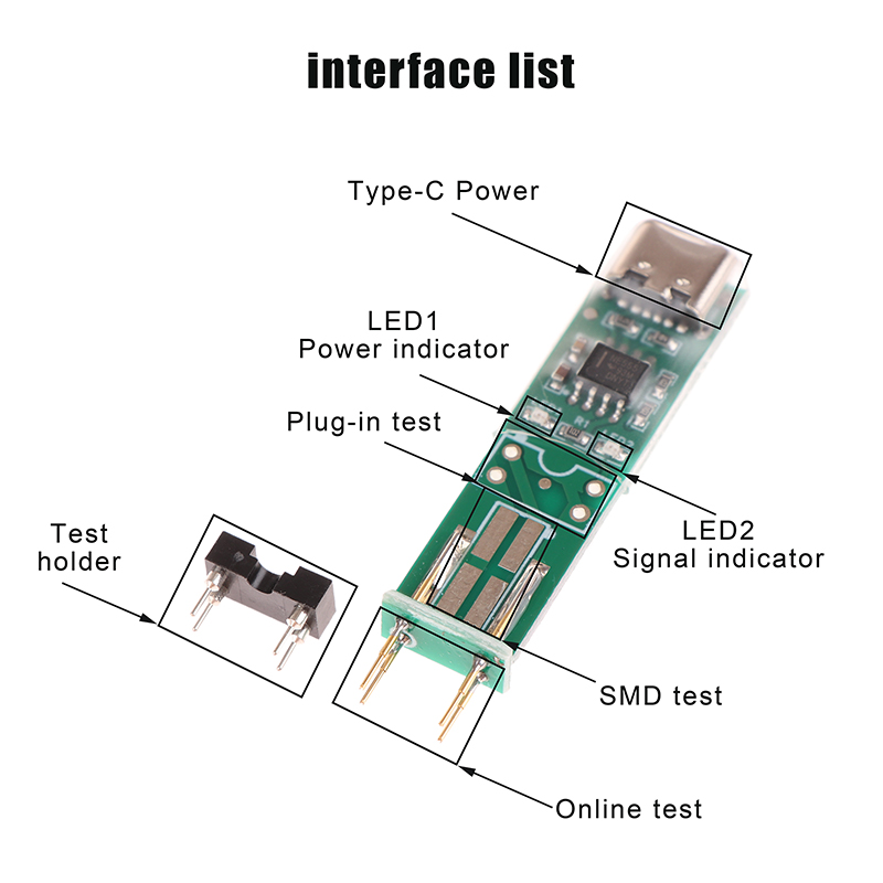 Electronics Repair Online - V5.0 Optocoupler-testinstrument Online detectietools voor elektronische