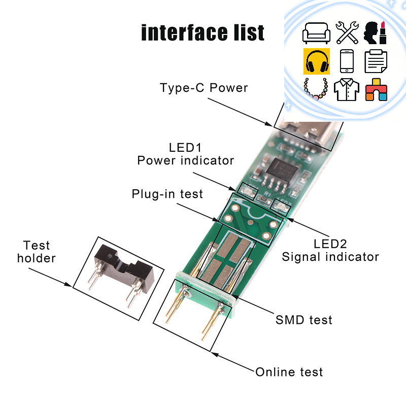 Electronics Repair Online - V5.0 Optocoupler-testinstrument Online detectietools voor elektronische