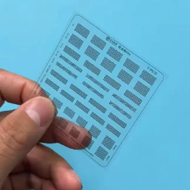 Electronics Repairing - F-IPLCD Green Oil BGA Reballing-stencil Premium