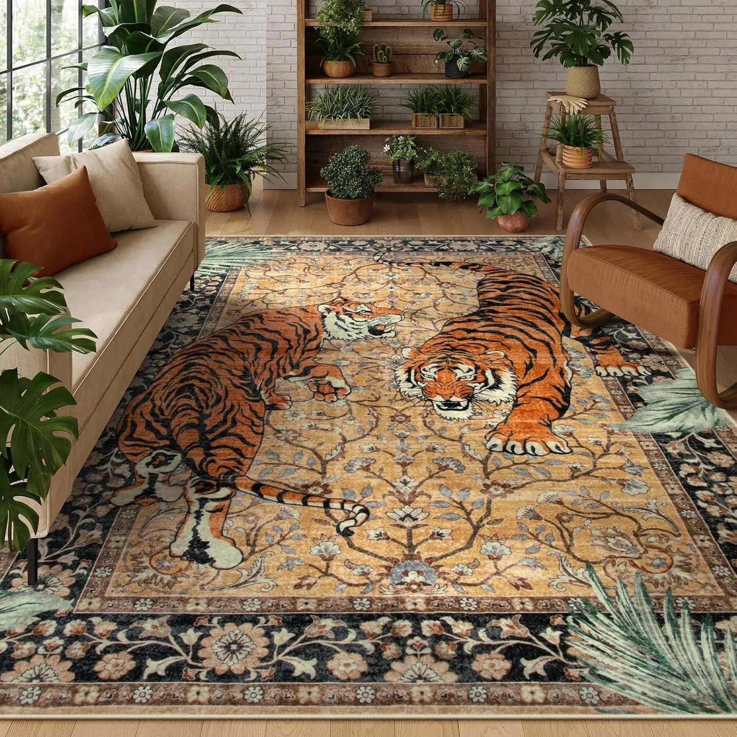 Jungle Tiger Rug voor woonkame - Electronics Repair Desk recensie en prijs