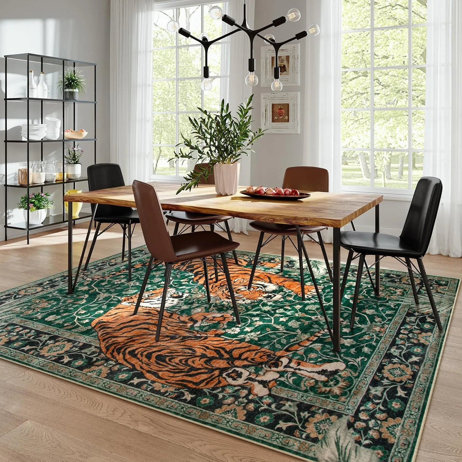 Jungle Tiger Rug voor woonkame - Electronics Repair Desk recensie en prijs