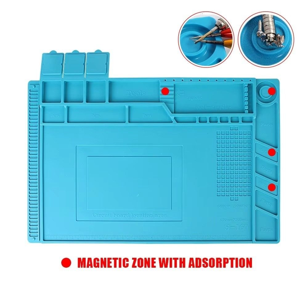Siliconen soldeerstationmat An - Electronics Repair Desk recensie en prijs
