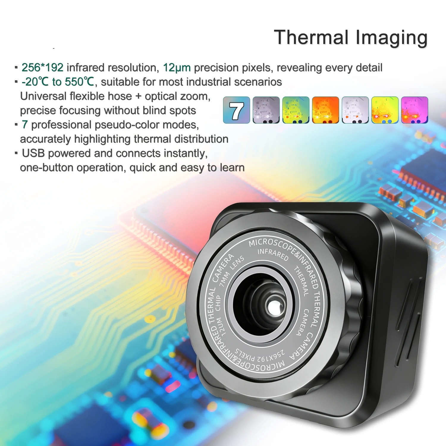 YIZHAN Warmtebeeldcamera 256*1 - Electronics Repairing recensie en prijs
